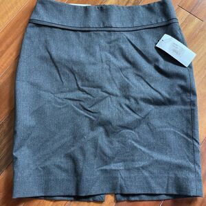 Calvin Klein Lined Pencil Skirt Women's Size 0 Gray Lined Career Stretch 28”Wais